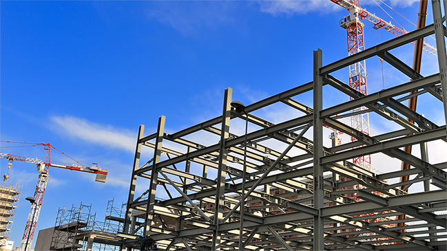 verweist auf: Gemeinschaftsaufgabe Baustelle mit Kränen (verweist auf: Gemeinschaftsaufgabe)