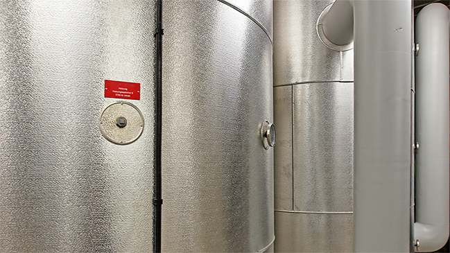 verweist auf: Zulassung von Wärme- und Kältespeichern Wärmespeicher (verweist auf: Zulassung von Wärme- und Kältespeichern)